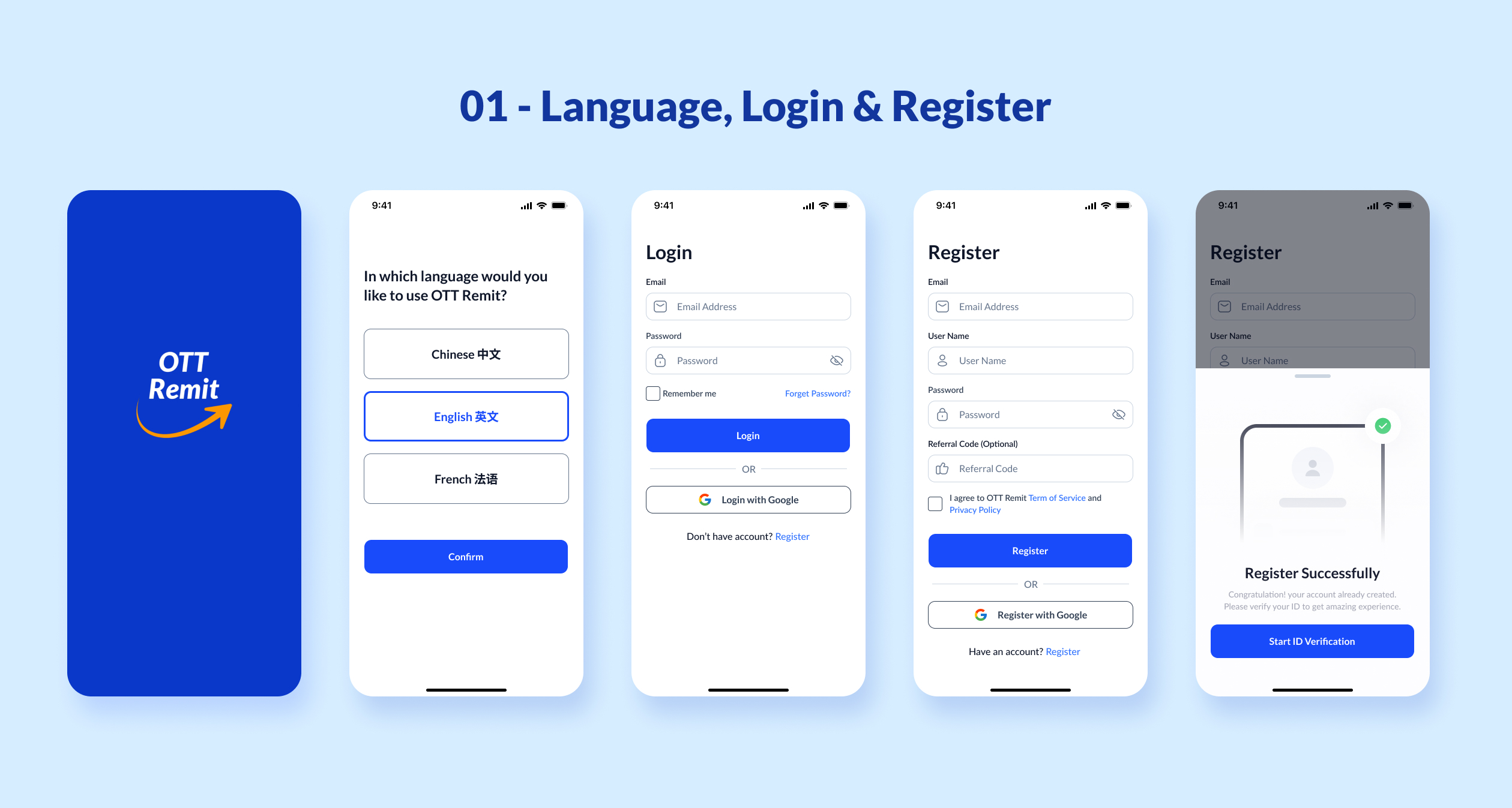 01-Language-Login-Register